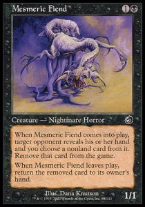 Mesmeric Fiend TOR-69 Common Light Played Englisch Foil