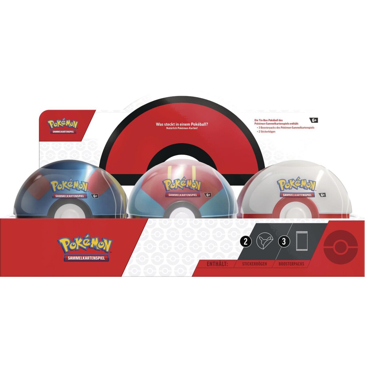 Pokemon - Pokeball Tin Herbst 2023 - Köderball - DE
