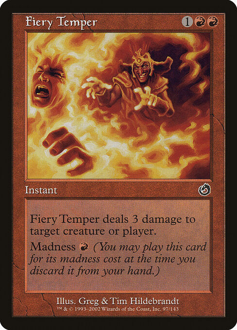 Fiery Temper TOR-97 Common Light Played Englisch