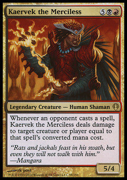 Kaervek the Merciless ARC- Rare Good Englisch
