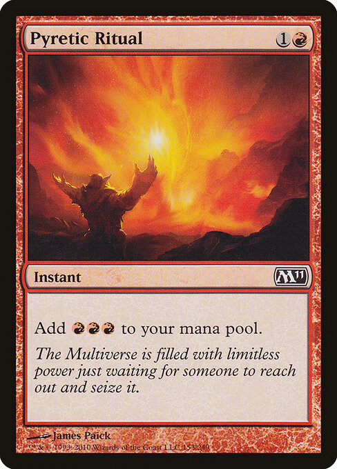 Pyretic Ritual M11-153 Common Excellent Englisch