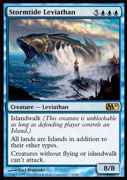 Stormtide Leviathan M11-74 Rare Light Played Spanisch