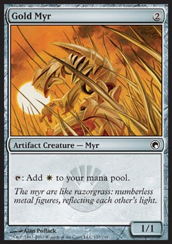 Gold Myr SOM-157 Common Excellent Englisch