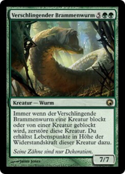 Verschlingender Brammenwurm SOM-118 Rare Light Played Deutsch