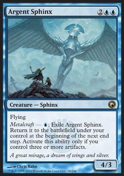 Silberne Sphinx SOM-28 Rare Excellent Englisch Foil