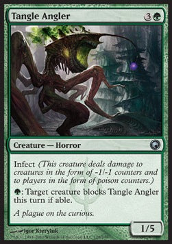 Tangle Angler SOM-128 Uncommon Excellent Englisch Foil