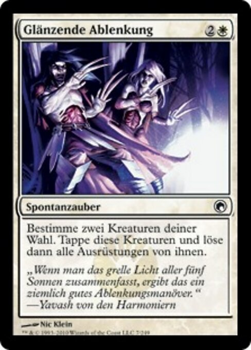 Glänzende Ablenkung SOM-7 Common Excellent Deutsch Foil