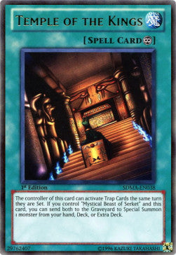 Tempel der Könige SDMA-038 Ultra Rare Excellent Deutsch