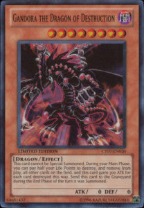 Gandora der Drache der Zerstörung CT07-020 Super Rare Excellent Deutsch