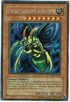 Perfekte ultimative große Motte ROD-001 Secret Rare Excellent Deutsch