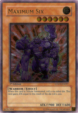 Maximum Sechs (V.2) LODT-097 Ultimate Rare Excellent Deutsch 1. Auflage