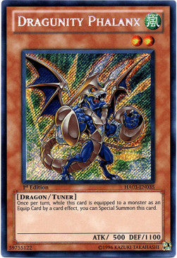 Dracheneinheit Phalanx HA03-DE035 Secret Rare Played Deutsch 1. Auflage