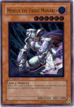 Möbius der Frostmonarch (V.2) SOD-022 Ultimate Rare Played Deutsch 1. Auflage