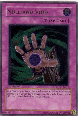 Null and Void SOD-057 Ultimate Rare Excellent Englisch 1. Auflage
