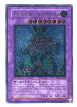 Elementar-HELD Wild Wingman (V.2) EOJ-035 Ultimate Rare Good Deutsch 1. Auflage