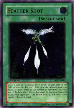 Federschuss EEN-DE042 Ultimate Rare Light Played Deutsch 1. Auflage