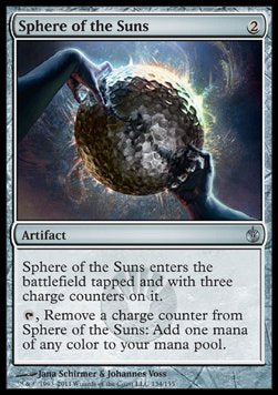 Sphere of the Suns MBS-134 Uncommon Light Played Englisch Foil