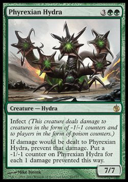 Phyrexianische Hydra MBS-85 Rare Good Deutsch Foil