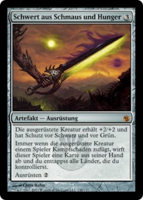 Schwert aus Schmaus und Hunger MBS-138 Mythic Excellent Deutsch