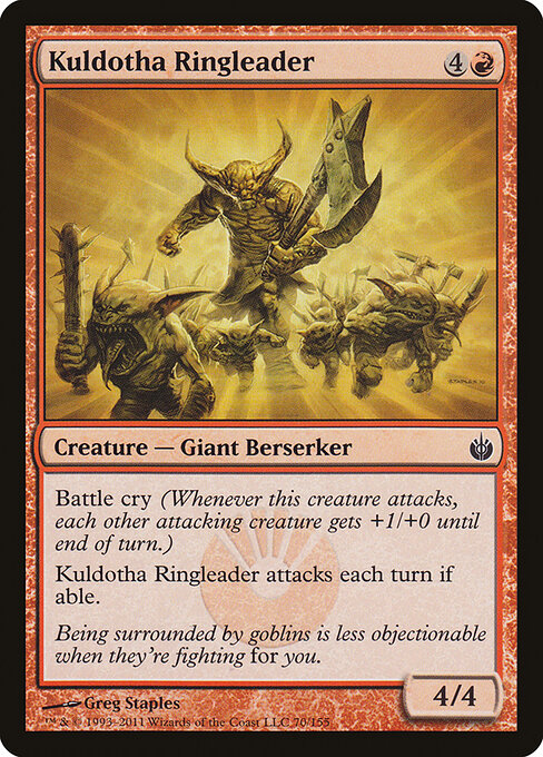 Kuldotha Ringleader MBS-70 Common Excellent Englisch Foil