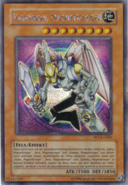Valkyrion, Magnetkrieger WC4-E01 Secret Rare Excellent Deutsch