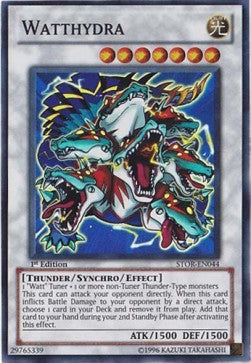 Watthydra STOR-044 Super Rare Light Played Deutsch