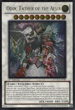 Odin, Vater der Asen (V.2) STOR-040 Ultimate Rare Light Played Deutsch