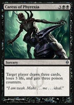 Caress of Phyrexia NPH-53 Uncommon Excellent Englisch Foil