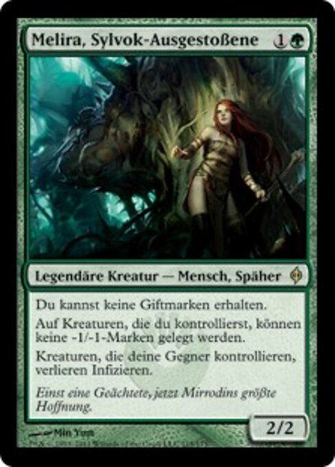 Melira, Sylvok-Ausgestoßene NPH-115 Rare Light Played Deutsch