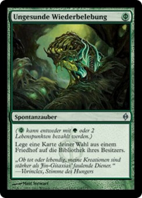 Ungesunde Wiederbelebung NPH-118 Uncommon Good Deutsch