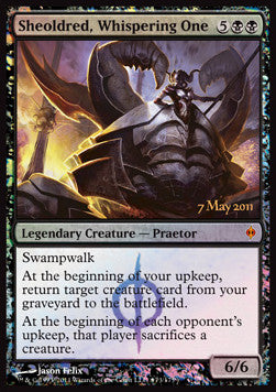 Sheoldred die Flüsternde GDC- Mythic Good Deutsch Foil