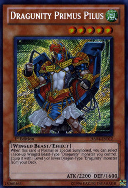 Dracheneinheit Primus Pilus HA04-DE012 Secret Rare Excellent Deutsch