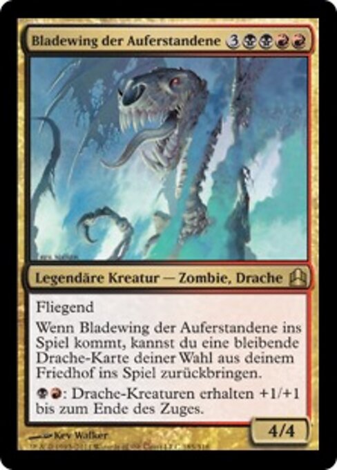 Bladewing der Auferstandene CMD-185 Rare Excellent Deutsch