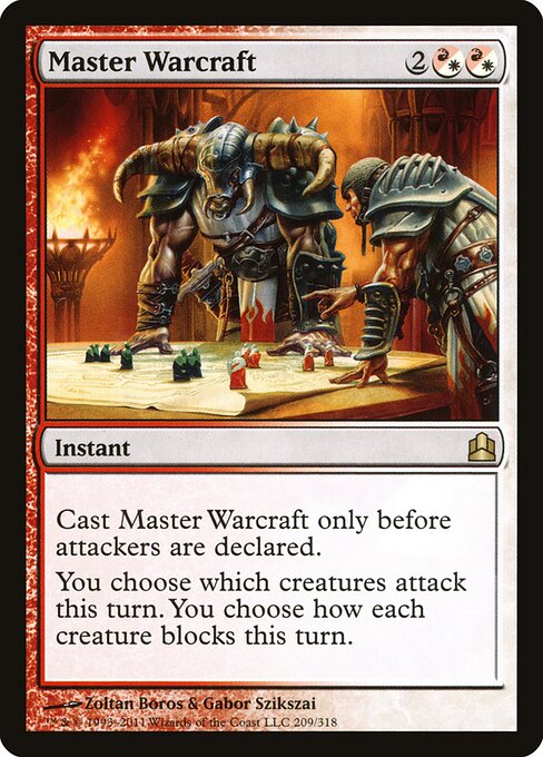 Master Warcraft CMD-209 Rare Near Mint Englisch