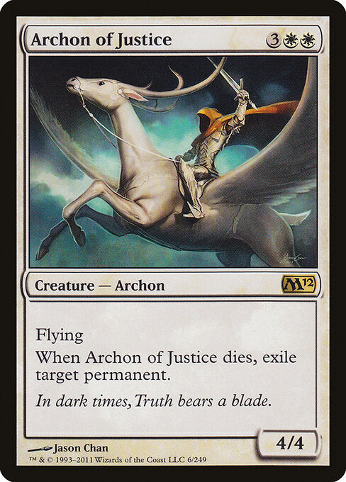 Archon der Gerechtigkeit M12-6 Rare Good Englisch