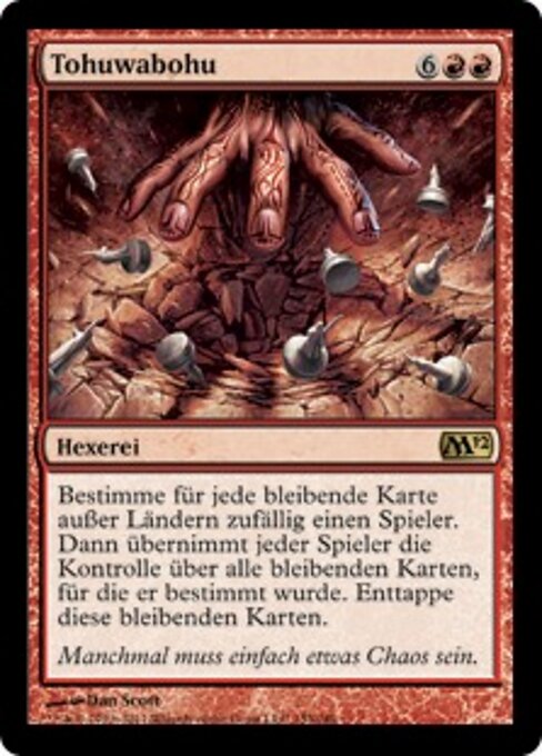 Tohuwabohu M12-153 Rare Excellent Deutsch Foil