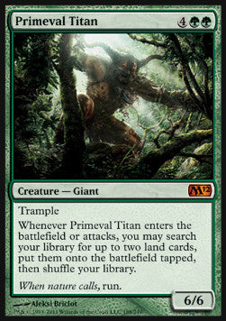 Primeval Titan M12-188 Mythic Good Französisch Foil