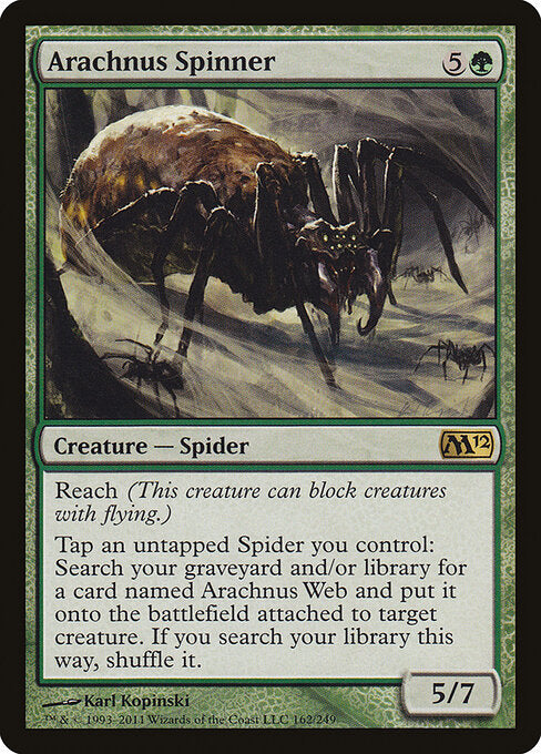 Arachnus-Spinner M12-162 Rare Good Englisch