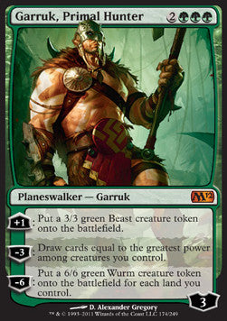 Garruk der Urjäger M12-174 Mythic Excellent Englisch
