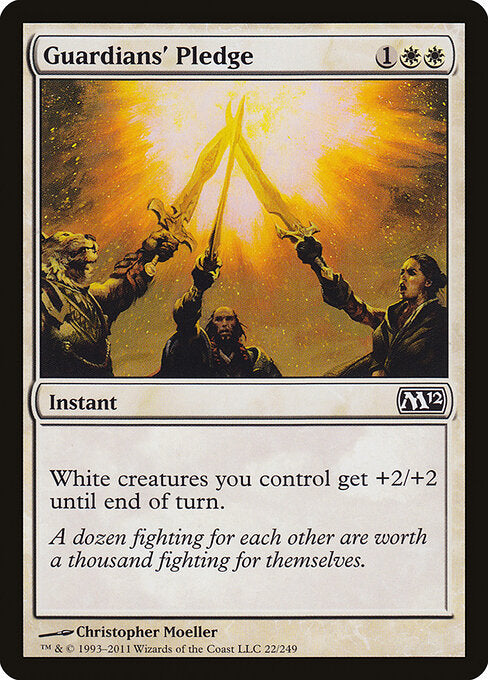 Versprechen des Wächters M12-22 Common Excellent Englisch Foil