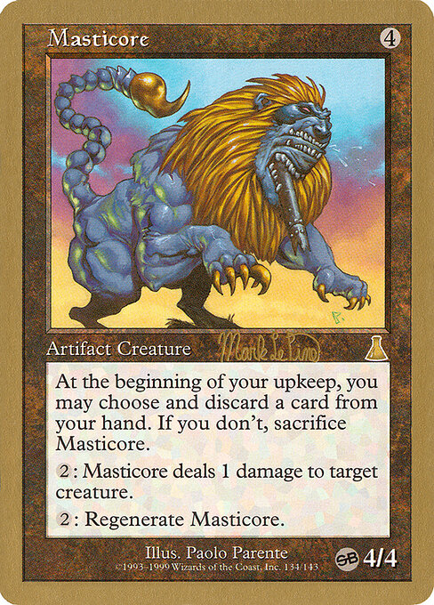Masticore WCD19- Special Good Englisch