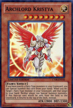 Erzherrscher Kristya CT08-010 Super Rare Excellent Deutsch