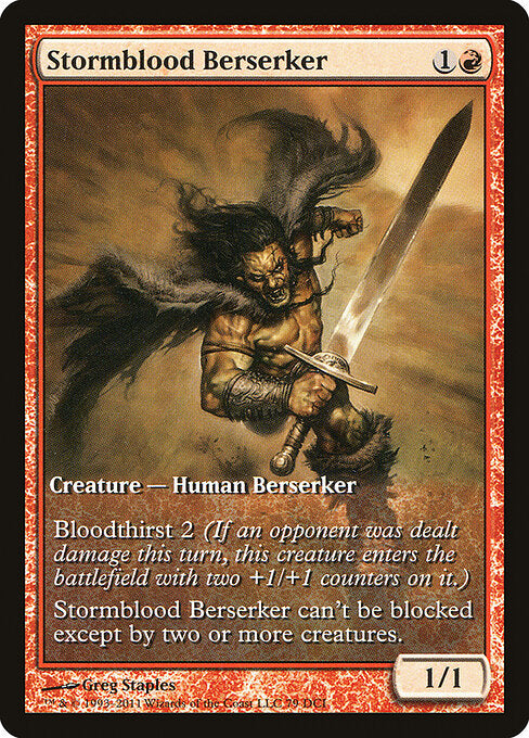 Sturmblut-Berserker GDP-59 Rare Excellent Deutsch