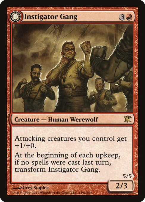 Instigator Gang / Wildblood Pack ISD-149 Rare Excellent Englisch