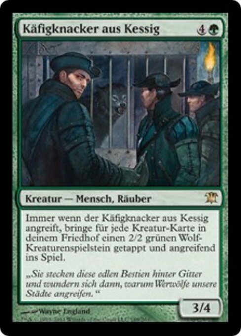 Käfigknacker aus Kessig ISD-189 Rare Good Deutsch