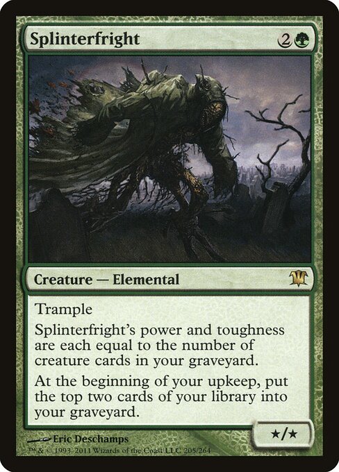 Spreißelschreck ISD-205 Rare Excellent Englisch Foil