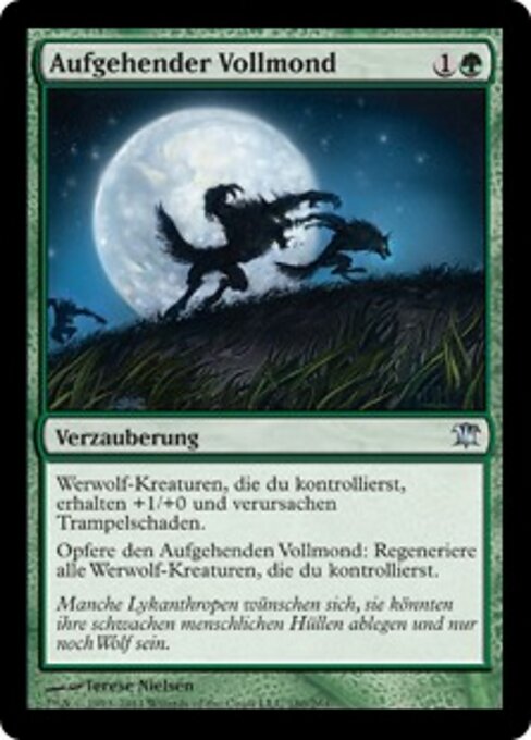 Aufgehender Vollmond ISD-180 Uncommon Excellent Deutsch