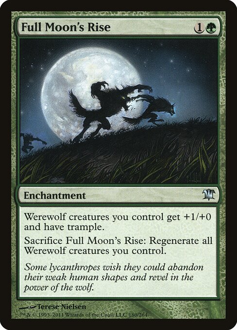 Aufgehender Vollmond ISD-180 Uncommon Excellent Englisch