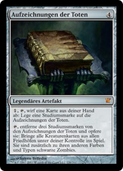 Aufzeichnungen der Toten ISD-226 Mythic Excellent Deutsch