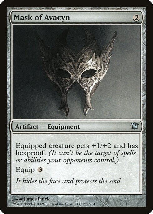 Avacyns Maske ISD-229 Uncommon Excellent Englisch